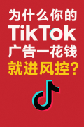 为什么你的 TikTok 广告一花钱就进风控？